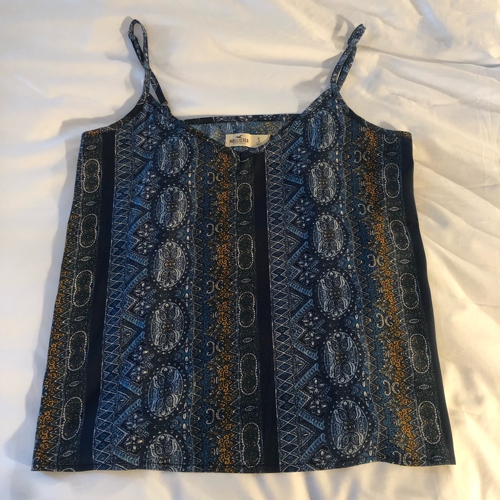 Patterned Hollister Tank Top